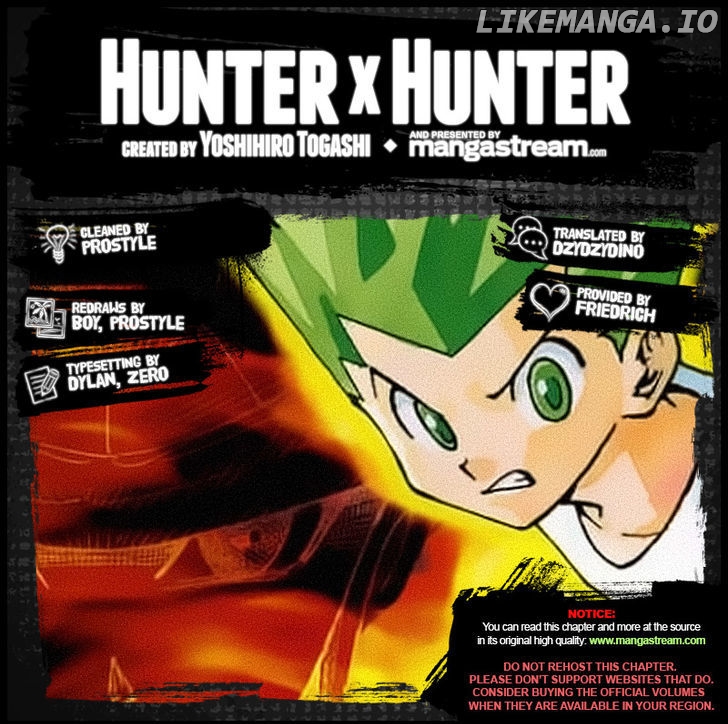 Hunter x Hunter, Chapter 355 image 02
